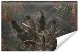 fototapeta-liscie-bananowe-mur-abstrakcja-450x300