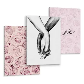 obrazy-canvas-do-sypialni-rozowe-roze-kwiaty-dlonie-natura-90x40
