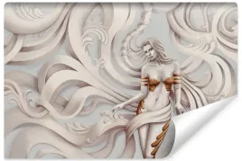 fototapeta-bogini-meduza-kobieta-ornamenty-450x300