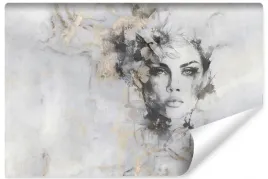 fototapeta-do-salonu-sypialni-kobieta-portret-beton-tapety-scienne-180x120
