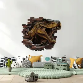 naklejka-samoprzylepna-grozny-dinozaur-dzungla-3d