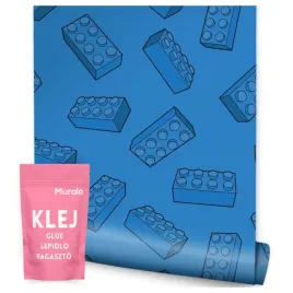tapeta-do-pokoju-dziecka-niebieskie-klocki-lego