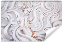 fototapeta-do-salonu-meduza-ornamenty-3d-450x300
