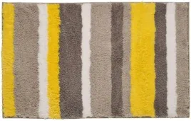 dywanik-lazienkowy-paski-zolty-szary-bialy-mikrofibra-50x80-antyposlizgowy