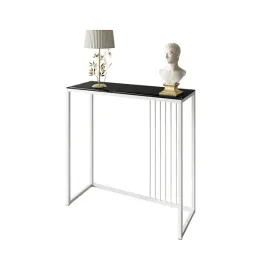 konsola-prime-glass-bialy-80-cm-czarne-szklo