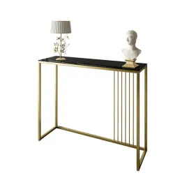 konsola-prime-glass-zloty-mat-100-cm-czarne-szklo