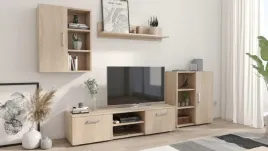 mebloscianka-zestaw-mebli-rtv-ikar-dab-sonoma-szafka-regal-polka-salon