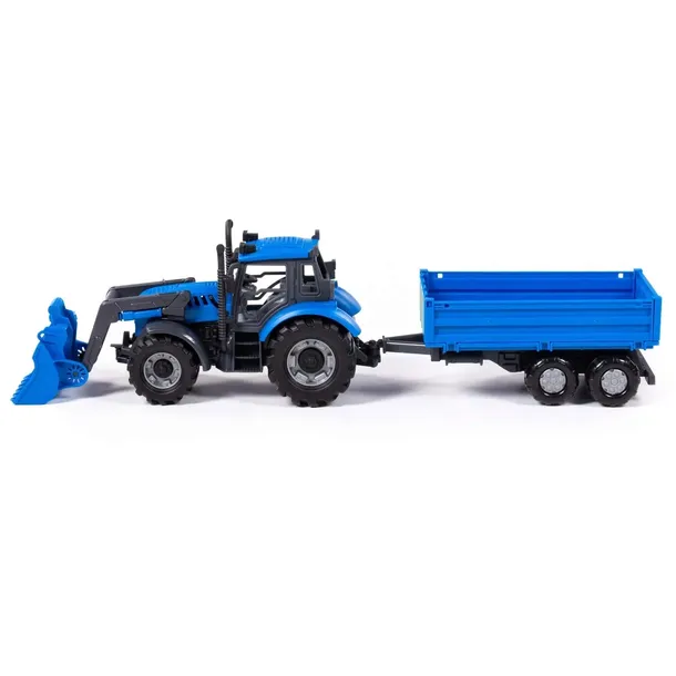 wader-traktor-ladowarka-progress-z-przyczepa-niebieski-kod-producenta-91819