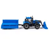 wader-traktor-ladowarka-progress-z-przyczepa-niebieski-model-progress