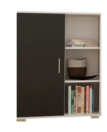 szafka-stojaca-komoda-6-polek-bialo-czarny-80-cm