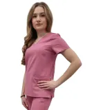 bluza-medyczna-brudny-roz-basic-premium-roz-s-stan-nowy