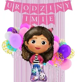 balony-na-urodziny-koci-domek-gabi-baner-imie