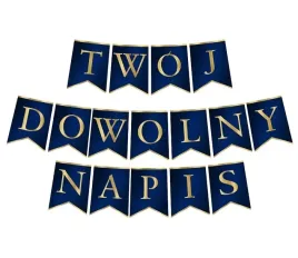 baner-granatowy-girlanda-twoj-napis-tekst-dowolny