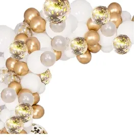 balony-biale-zlote-konfetti-girlanda-z-tasma-luk
