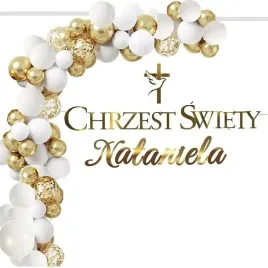 balony-zlote-na-chrzciny-dekoracje-chrzest-imie