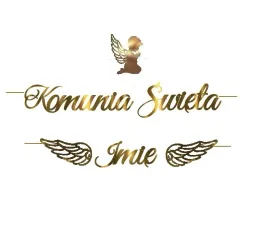baner-girlanda-dekoracje-aniol-komunia-z-imieniem