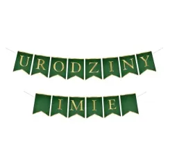 baner-girlanda-na-urodziny-dowolne-imie-zielony