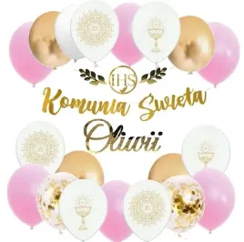 balony-komunia-dekoracje-na-komunie-swieta-imie