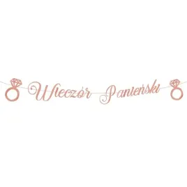 baner-dekoracje-na-wieczor-panienski-rose-gold
