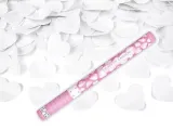 tuba-strzelajaca-konfetti-serca-biale-60-cm