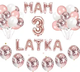 zestaw-balony-cyfra-3-latka-urodziny-rose-gold