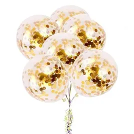balony-z-konfetti-zlote-urodziny