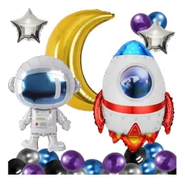 balony-na-urodziny-zestaw-kosmos-rakieta-astronauta