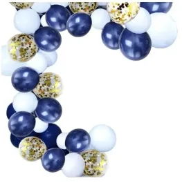 balony-granatowe-biale-konfetti-girlanda-z-tasma