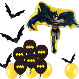 balony-zestaw-dekoracji-na-urodziny-batman