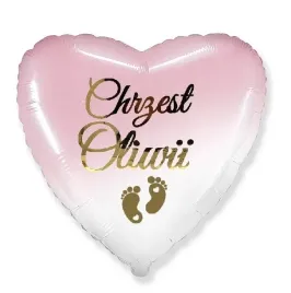 balon-na-chrzest-serce-rozowe-stopki-imie