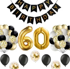 balony-cyfry-zestaw-60-lat-konfetti-czarne-zlote
