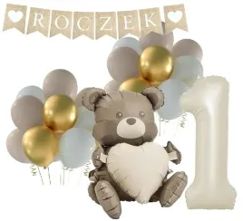 balony-dekoracje-na-1-urodziny-roczek