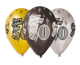 balon-12-lateks-metalik-50-urodziny-mix-6szt