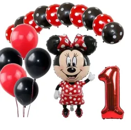 balony-zestaw-1-urodziny-roczek-myszka-mini-minnie