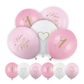 roczek-zestaw-dekoracji-na-1-urodziny-balony-rozowe-biale