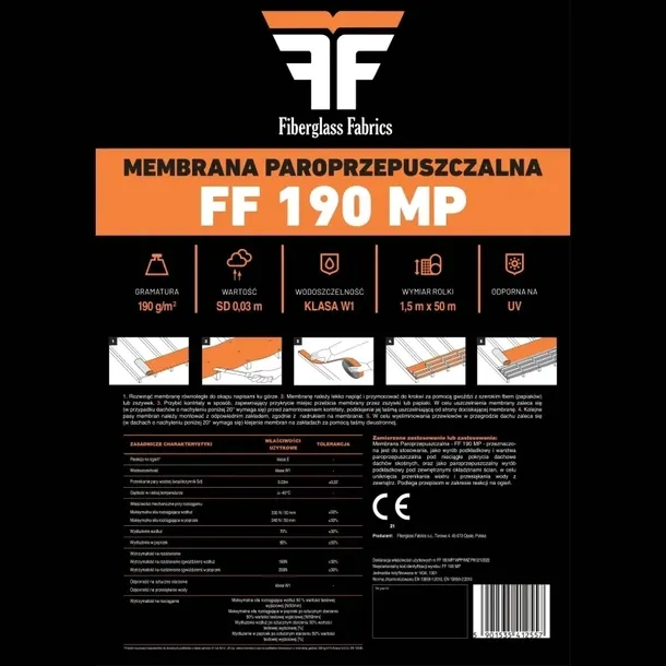 membrana-dachowa-ff190-dlugosc-50-m
