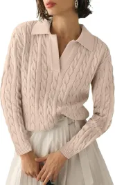 sweter-damski-klasyczny-dzianinowy-bezowy-basic-dekolt-serek-dlugi-rekaw-s