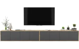 wiszaca-szafka-loft-komoda-rtv-grafit-mat-300-cm