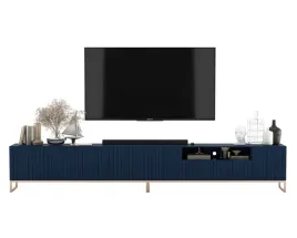 szafka-rtv-glamour-nowoczesna-komoda-ryflowane-fronty-granatowy-mat-300-cm