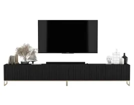 szafka-rtv-glamour-nowoczesna-komoda-rtv-glamour-czarny-mat-300-cm