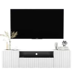 szafka-rtv-wiszaca-komoda-glamour-bialy-mat-150-cm