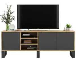 szafka-rtv-loft-komoda-rtv-150-cm-wotan-grafit-mat