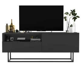 szafka-rtv-loft-komoda-rtv-grafit-mat-120cm-stelaz