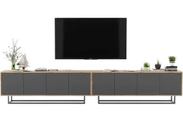 szafka-rtv-loft-industrialna-rtv-grafit-mat-300-cm