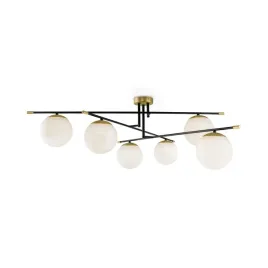 lampa-sufitowa-zyrandol-czarny-zloty-szklane-biale-kule-115-cm-maytoni