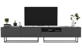 szafka-rtv-industrialna-komoda-loft-grafit-240-cm