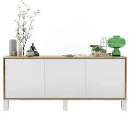 industrialna-loft-komoda-rtv-bialy-mat-168cm