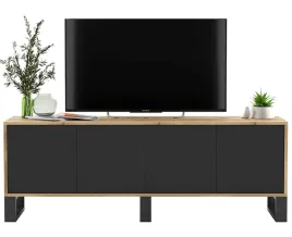 szafka-rtv-loft-komoda-industrial-wotan-czarny-mat