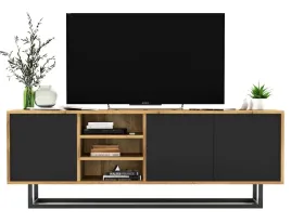 industrialna-szafka-rtv-loft-wotan-czarny-mat-150