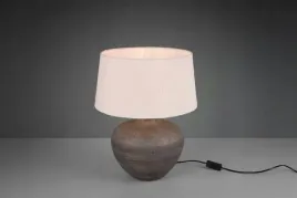 lampa-stolowa-nocna-ceramiczna-brazowa-bezowa-rl